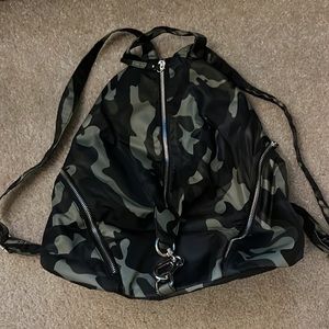 OS, camo mini backpack